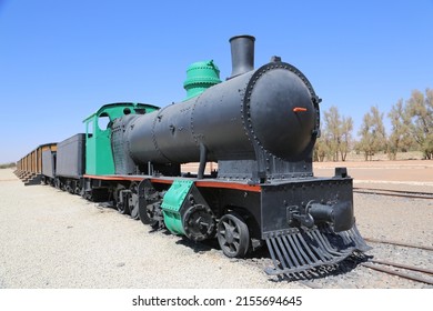 Old Train At Madain Salah