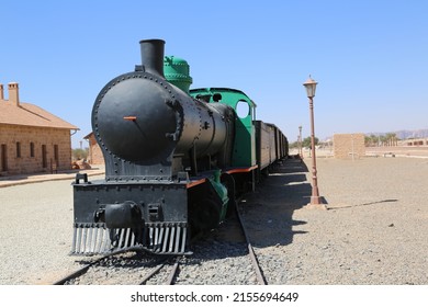 Old Train At Madain Salah