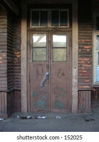 old train station backdoor
