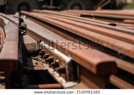 Old trainyard in La Voulte-sur-Rhône, France