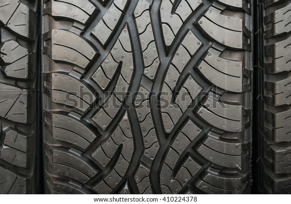 Old truck tire texture\
background