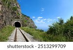 Old tunnel on Circum-Baikal Railway