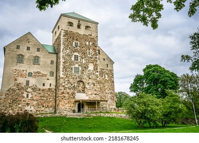 Old Turku Castle In Turku City, Finland