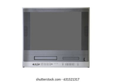 Old Tv Vcr Dvd Combo On Stock Photo Edit Now