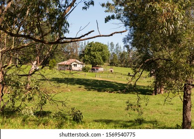 Old typicl australian farm house