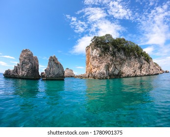 Old Ulcinj Island In Montenegro