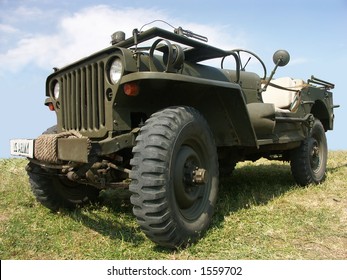 Old Us Army Jeep