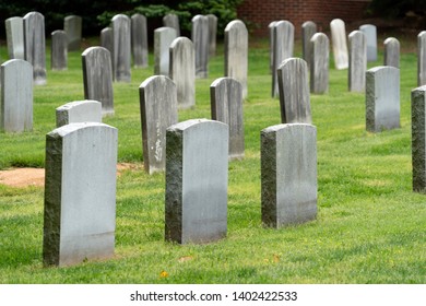 Old Usa Cemetery Grave Yard Tomb Stones