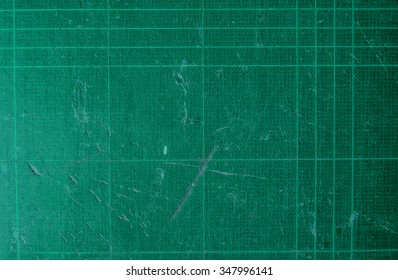 Old Used Scratch Cutting Mat Texture