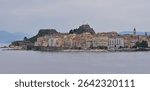 The old Venetian fortress of Corfu town, Corfu, Greece. The Old Fortress of Corfu is a Venetian fortress in the city of Corfu. Venetian Old Fortress Palaio Frourio, Ionian Islands, Greece