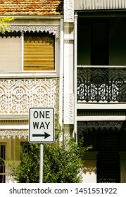 Old Victorian Paddington Houses V , Sidney - Australia