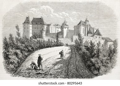 Gravure Chateau Images Stock Photos Vectors Shutterstock