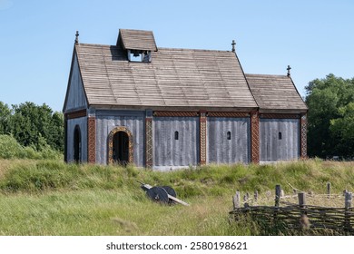 Старая церковь викингов в Рибе