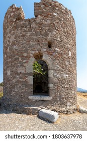 Old Datça Kızlan Village Windmills.