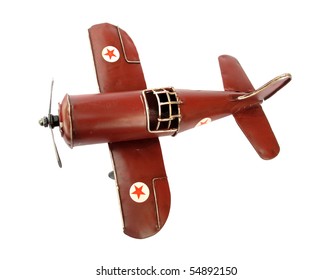 Old vintage airplane toy