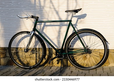 Old Vintage Bicycle, Fixed Gear Bike