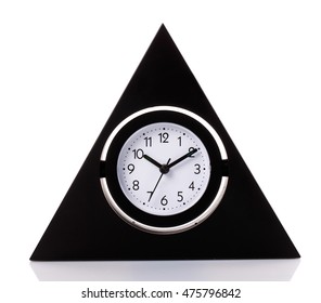Old Vintage Clock Form Triangle On Stock Photo 475796842 | Shutterstock