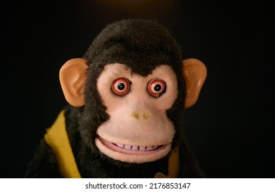 Old Vintage Creepy Scary Cymbal Monkey Stock Photo 2176853147 ...