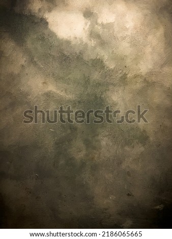 Old vintage retro rough concrete wall with gold scuffs, gorgeous background for text or your product presentation 