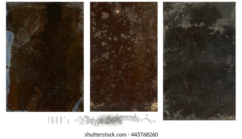 Old Vintage Tintype Backgrounds