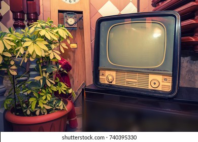 Old Vintage Tube TV