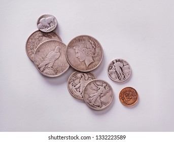 Old Vintage US Coinage, 