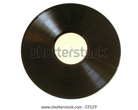 Old vinyl record (LP)