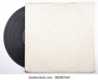 Old Vinyl Record In A Paper Case