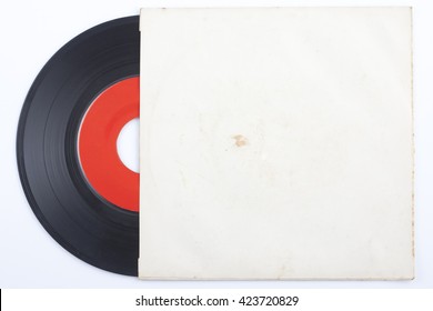 Old Vinyl Record In A Paper Case