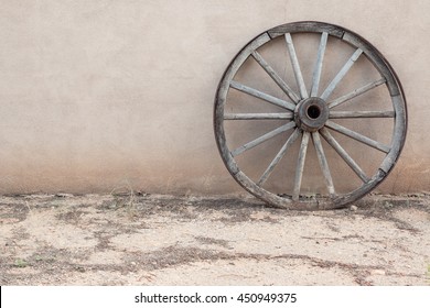 Old wagon wheel 