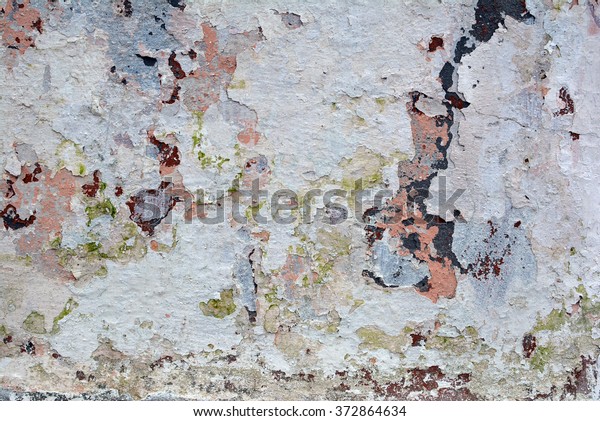 Old Wall Cracks Peeling Paint Old Stock Photo Edit Now