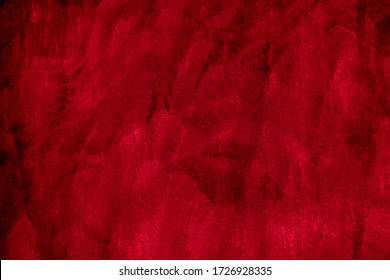 Old Wall Texture Cement Black Red  Background Abstract Dark Color Design Are Light With White Gradient Background.