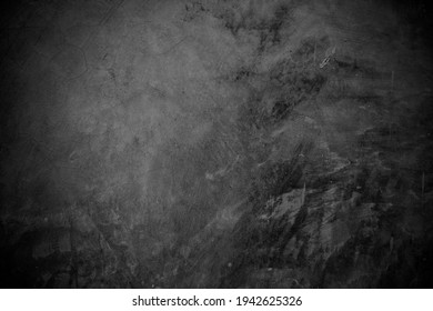 Old wall texture cement dark black gray  background abstract grey color design are light with white gradient background. - Shutterstock ID 1942625326