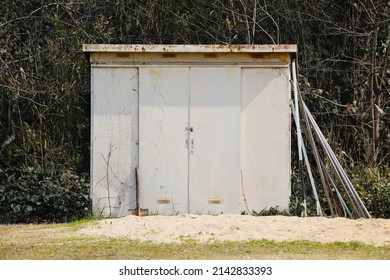 An Old Warehouse Where The Athletic Club Holds Tools