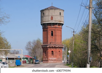 Old Water Tower At The Crossroads.