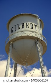 Old Water Tower Landmark, Downtown Gilbert Arizona