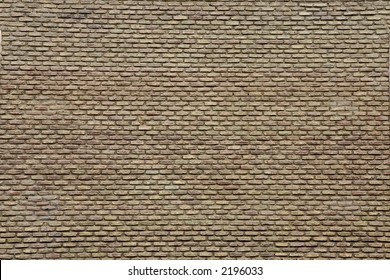 An Old Weathered Brick Wall; Exposed Brickwork