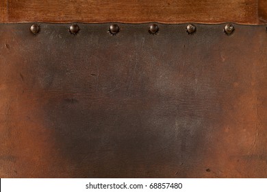 Old  Weathered Leather Tacked