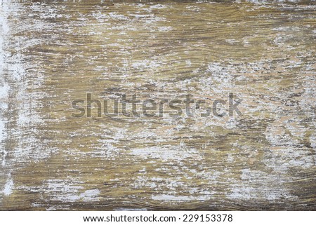 Old and weathered paint peeled wooden background