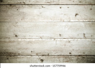 Old weathered wooden boards texture and background with corner vignetting