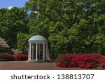 Old Well at UNC Chapel Hill in the Springtime
