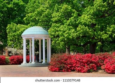 The Old Well At UNC Chapel Hill In The Spring