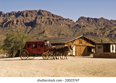 Old West Stagecoach