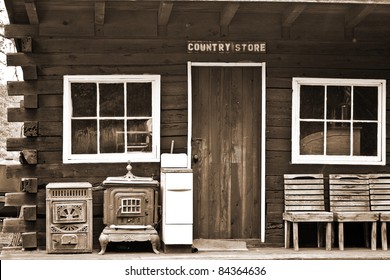 Old West Style Country Store