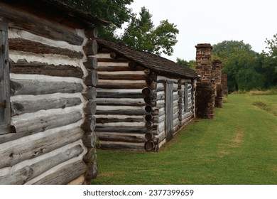 Old Western Stockade at Fort Gibson, Oklahoma