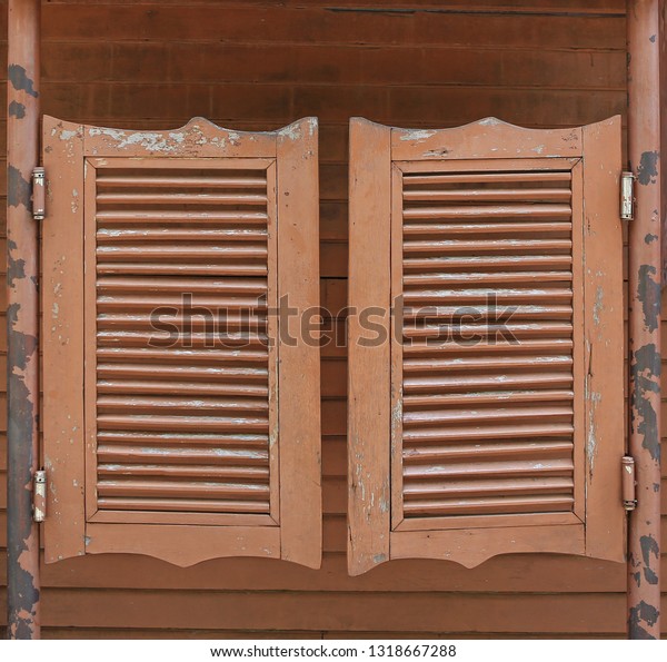 Old Western Swinging Saloon Doors Stock Photo Edit Now 1318667288
