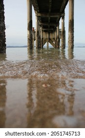 Old Wharf In The Sand Nz