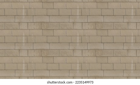 Old white brick. Brickwork. Old brickwork. The wall is built of white brick. Architectural texture. Silicate brick. Dirt on the wall. - Shutterstock ID 2235149973