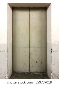 Old White Elevator