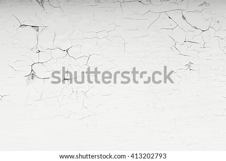 The old white paint. The cracks texture. The background.